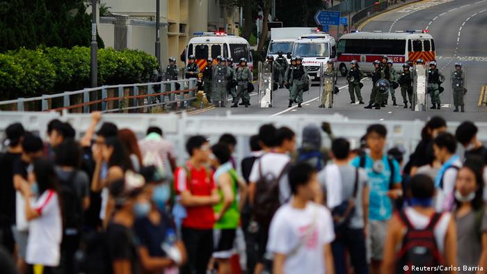 Bildergalerie Demonstrationen Hong Kong 29.09.2014