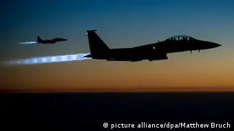 Syrien US Kampfjet Jet US Air Force F-15E IS Luftangriff