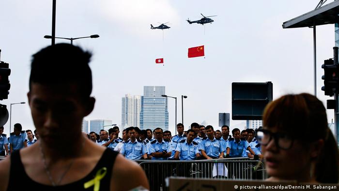 Hongkong Proteste 01.10.2014