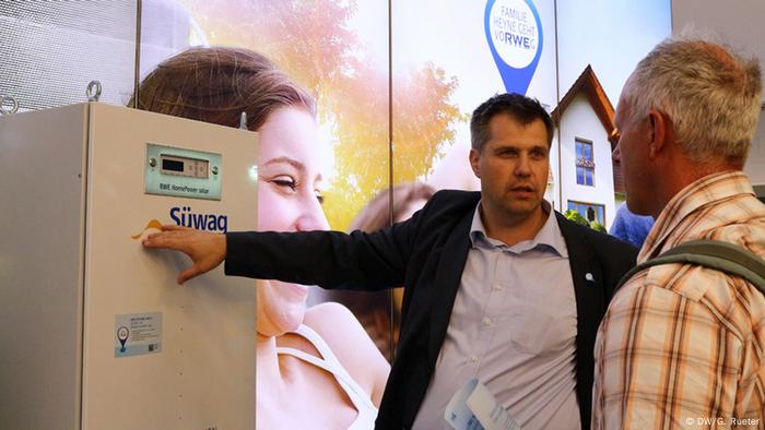 RWE-Stand auf der Intersolar 