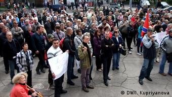 Начало учебного года в обдной из школ Донецка, фото из архива