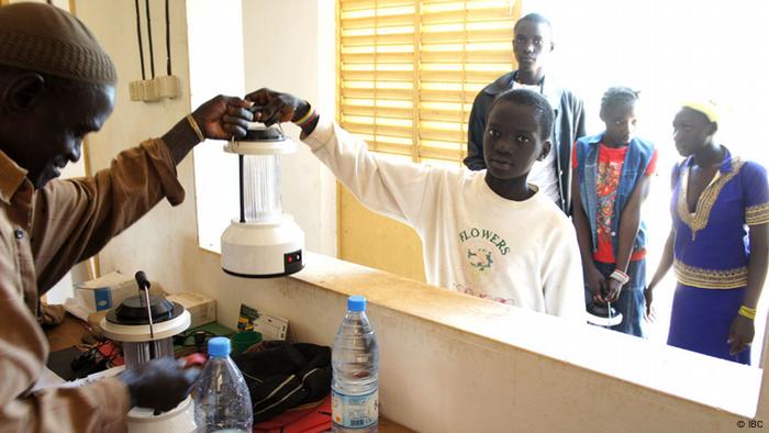 LED Lampe mit Batterie