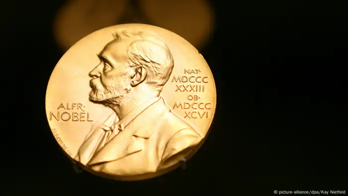 Medaille Alfred Nobel (picture-alliance/dpa/Kay Nietfeld)