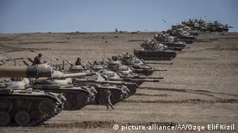 Türkische Panzer Kobane 06.10.2014