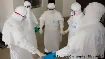 Ebola 30.09.2014 Schutzanzüge Gebet