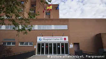 Spanien Krankenhaus Carlos III in Madrid Ebola