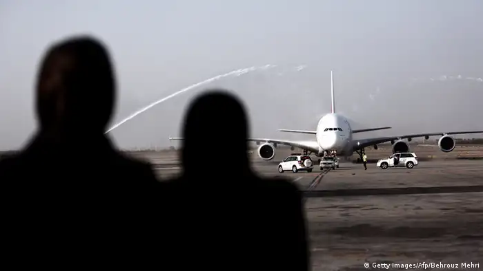 Bildergalerie Flugverkehr Iran (Getty Images/Afp/Behrouz Mehri)