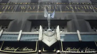 New York Fassade Hotel Waldorf Astoria