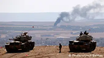 Syrien Kobane IS Terror Grenze Türkei 08.10.2014
