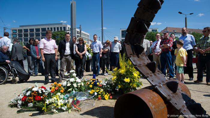 Monument to the uprising in Dresden