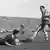 Fußball Spanien 1953 - "Zarra" gegen Ramallets
