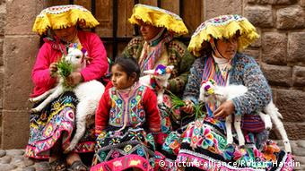 Mujeres quechua en Perú.