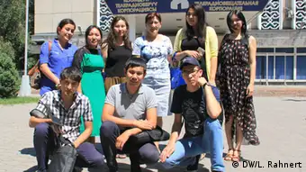 Participants of DW Akademie's summer program for Central Asian journalists in Bishkek (photo: DW Akademie).