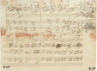 贝多芬的手稿