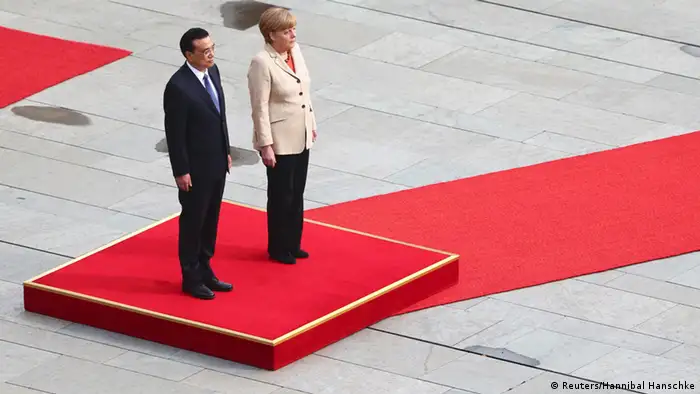 Angela Merkel und Li Keqiang in Berlin