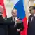 Лукашенко, Путин и Рахмон на заседании Высшего Евразийского совета в Минске