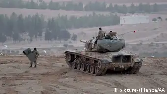 Kobane/Türkische Panzer