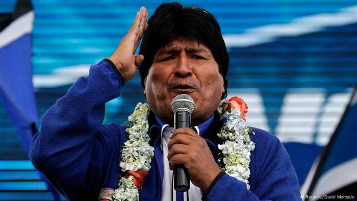 Wahl Bolivien Wahlkampf Evo Morales 08.10.2014 (Reuters/David Mercado)