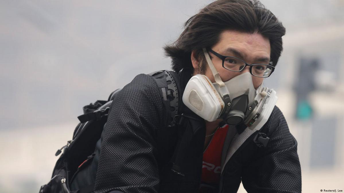 blandt Citron humane Life behind a mask — air pollution in China – DW – 01/18/2018