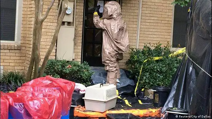 Ebola Hund USA Wohnung der Infizierten Krankenschwester