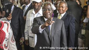 Wahlen Mosambik 15.10.2014 Afonso Dhlakama