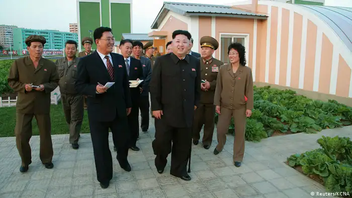 Kim Jong Un mit Stock 14.10.2014
