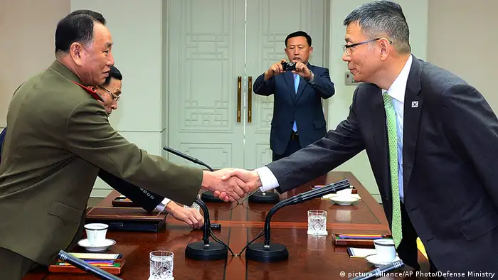 Südkorea Nordkorea Treffen in Panmunjom