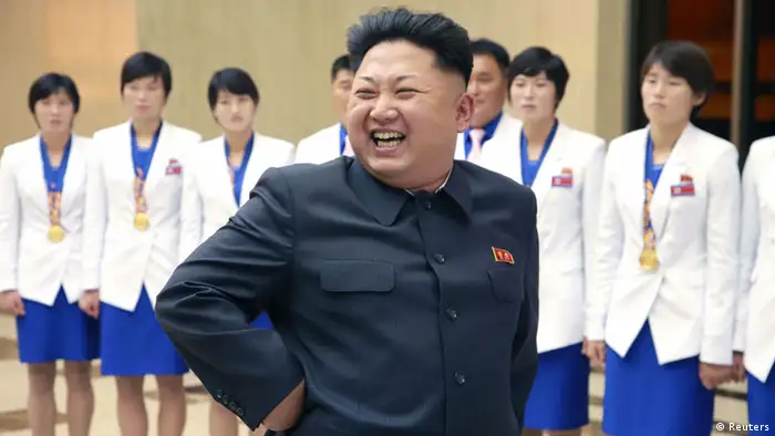 Kim Jong Un empfängt Sportler