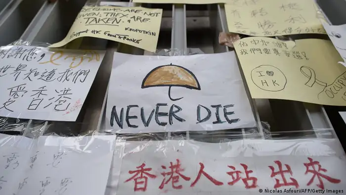 Bildergalerie Proteste in Hongkong