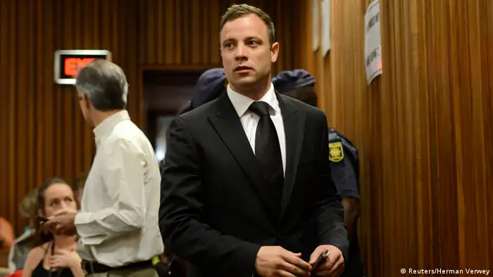 Oscar Pistorius kommt zum Gericht 21.10.2014