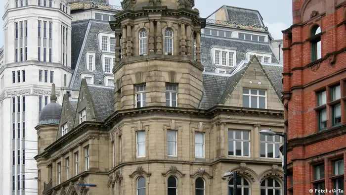 Fassaden in Manchester