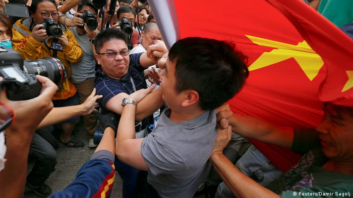 Hongkong Proteste 24.10.2014