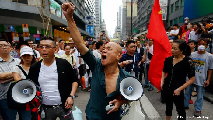 Hongkong Proteste 24.10.2014