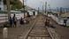 Railroad tracks in North Korea Railroad tracks in North Korea