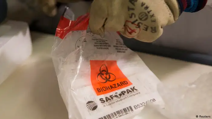 Experimental Ebola vaccine (Reuters)