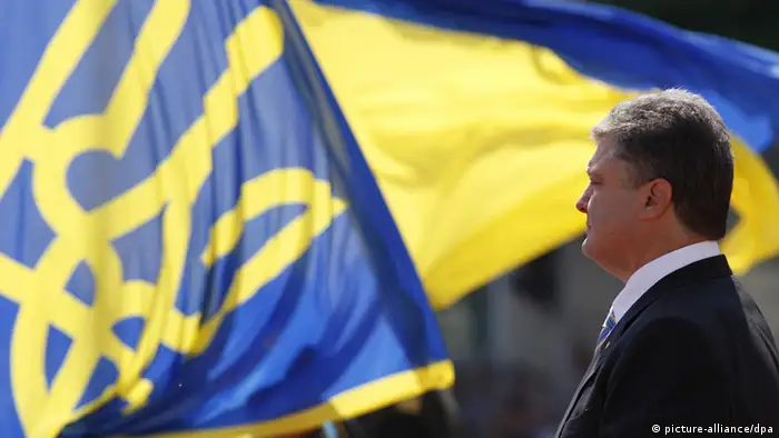 Symbolbild Ukraine Wahl Poroschenko