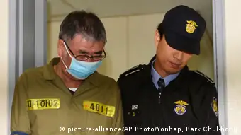 Südkorea Gerichtsprozess Kapitän der Fähre 27.10.2014
