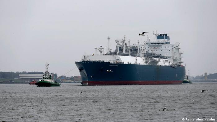 Прибуття LNG-терміналу Independence до литовського порту Клайпеда
