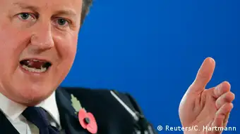 EU Großbritannien Premierminister David Cameron Pressekonferenz in Brüssel