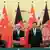 Der chinesische Präsident Xi Jinping mit dem afghanischen Präsidenten Ashraf Ghani Ahmadzai