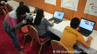 Videojournalismus -Workshop der DW Akademie in Istanbul