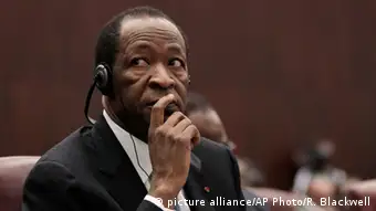 Burkina Faso Ex-Präsident Compaore Archiv 2011