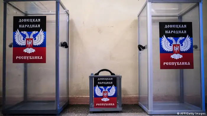 Ukraine Separatisten-Wahl
