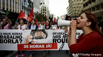 Portugal Demonstration 31.10.2014