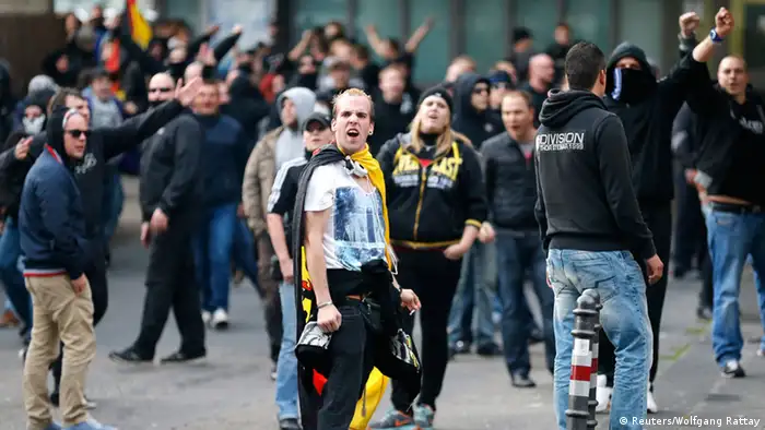 Köln Hooligans Ausschreitungen 26.10.2014