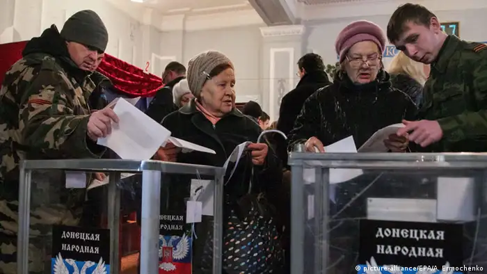 Ukraine Wahl 2. November 2014