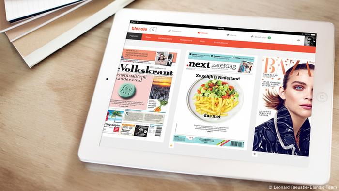 Blendle Digital Kiosk 