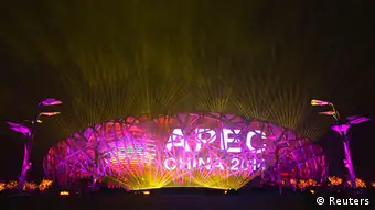 China Asiatisch-Pazifische Wirtschaftsgemeinschaft APEC Treffen in Peking