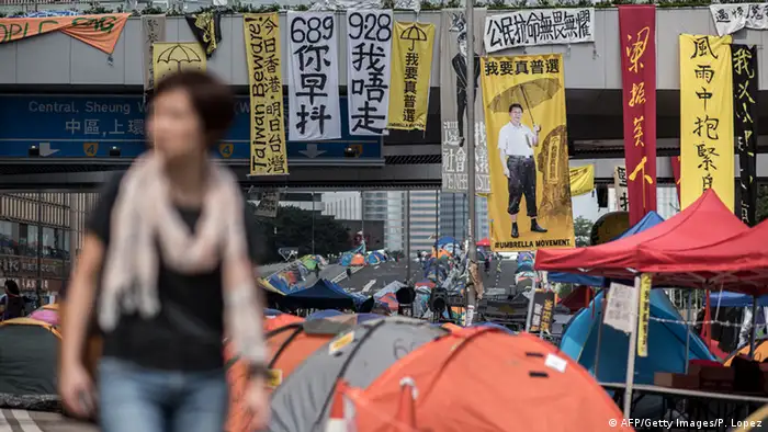 Hongkong Proteste 06.11.2014