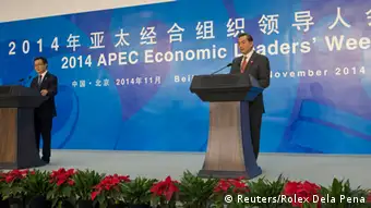 APEC Treffen in Peking 08.11.2014